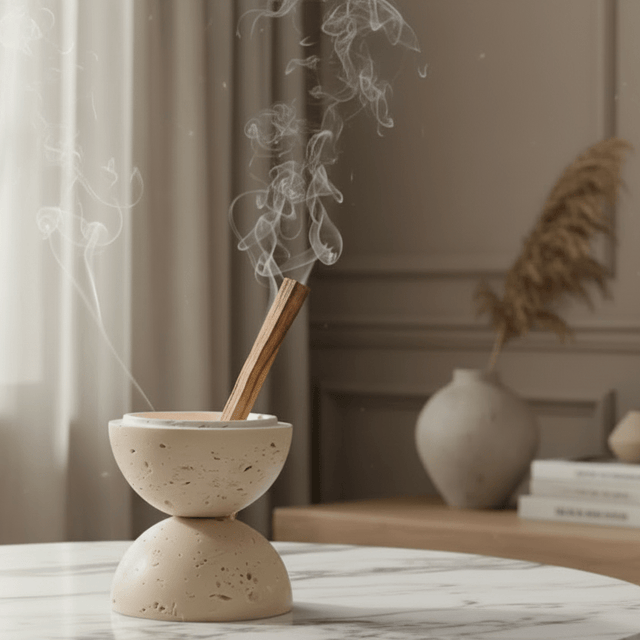 Noema Stone Incense Holder - Palatium Lux