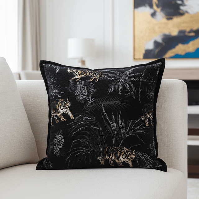 Noir Predator Pillow Cover Pillow Cover - Palatium Lux