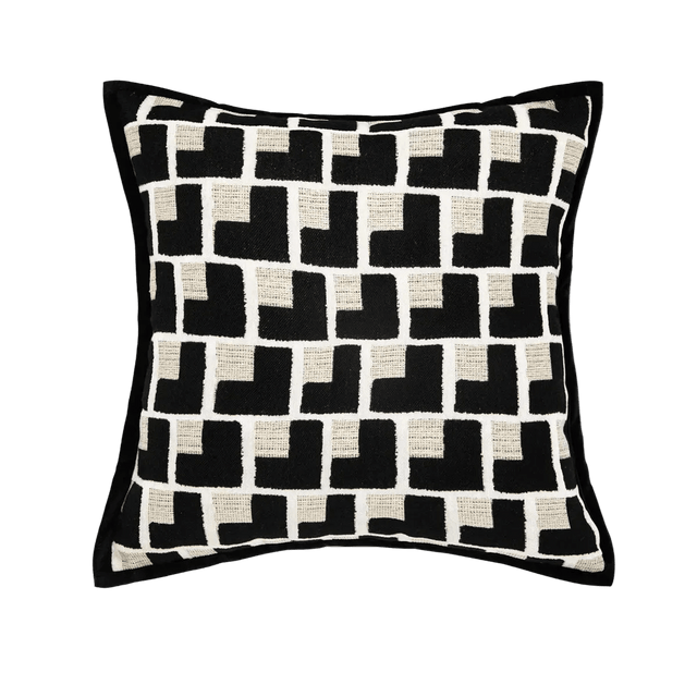 Noir Tie Pillow Cover Pillow Cover - Palatium Lux