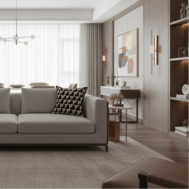 Noir Tie Pillow Cover Pillow Cover - Palatium Lux