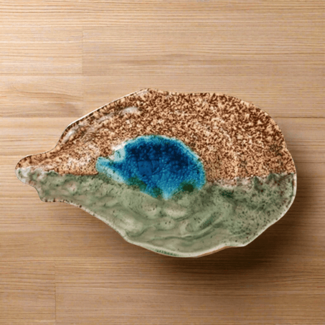 Ocean's Tide Ceramic Decorative Tray tray - Palatium Lux