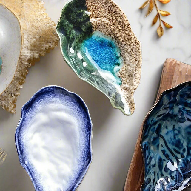 Ocean's Tide Ceramic Decorative Tray tray - Palatium Lux