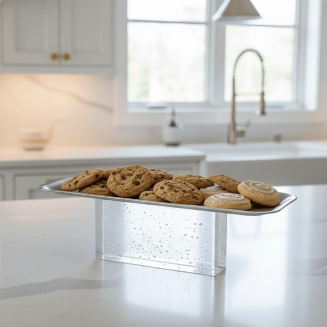 Oria Crystal Display Tray Kitchen - Palatium Lux