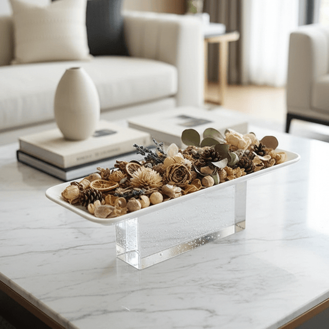 Oria Crystal Display Tray Kitchen - Palatium Lux