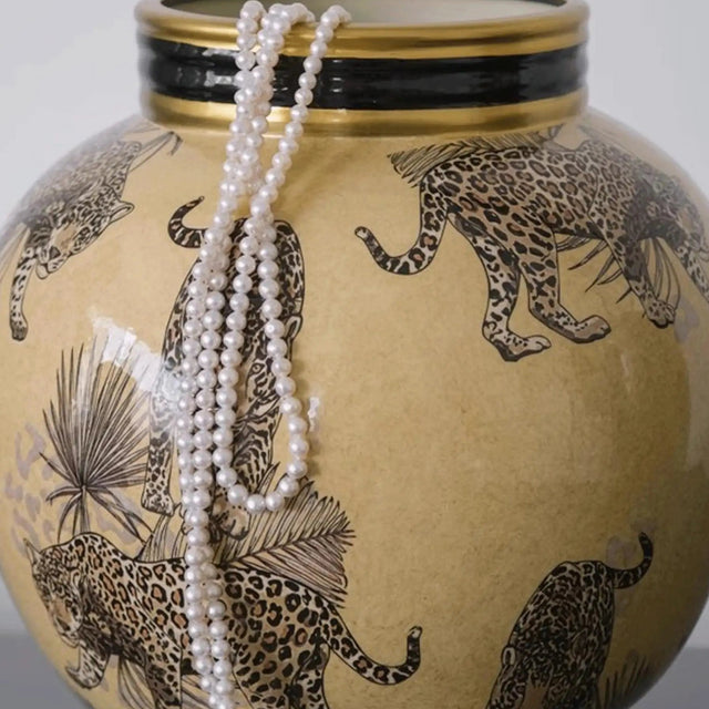 Orvani Ceramic Porcelain Vase Vase - Palatium Lux