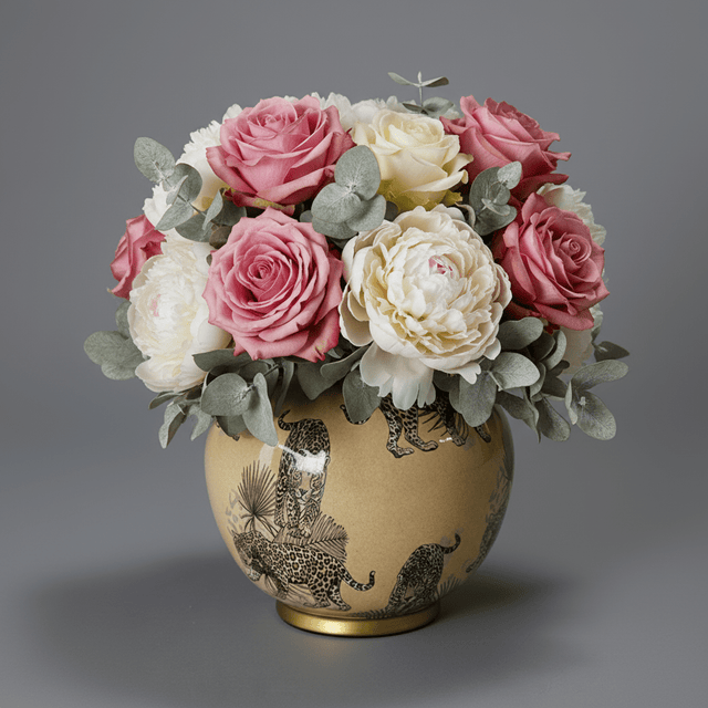 Orvani Ceramic Porcelain Vase Vase - Palatium Lux