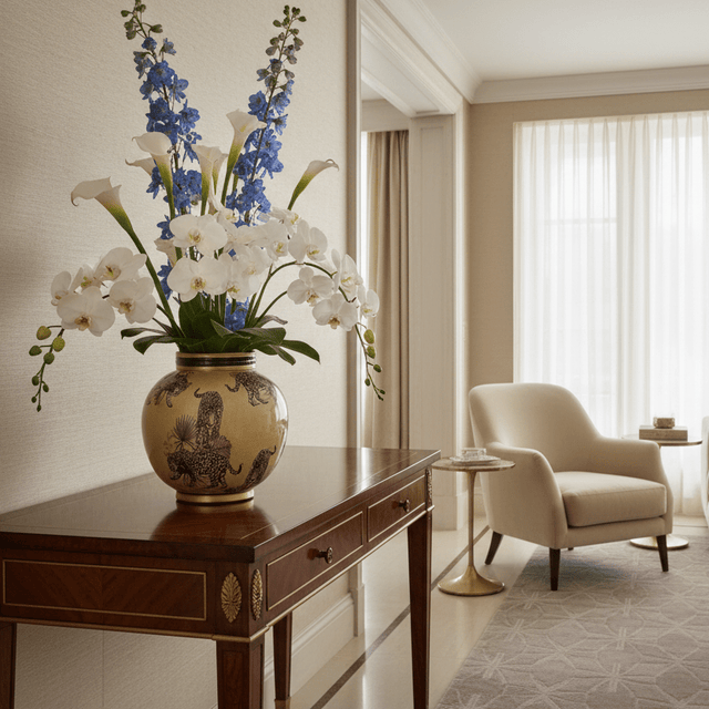 Orvani Ceramic Porcelain Vase Vase - Palatium Lux