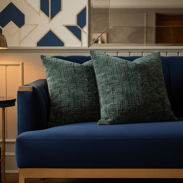 Percy Chenille Pillow Cover pillow covers - Palatium Lux