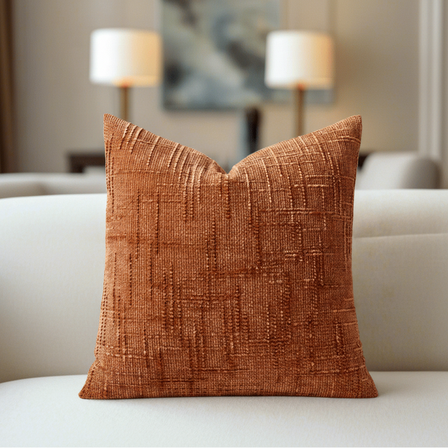 Percy Chenille Pillow Cover pillow covers - Palatium Lux