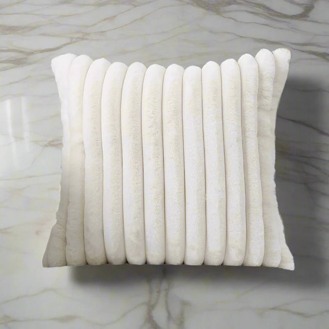 Plush Princess Faux Fur Pillow Cover Pillow Cover - Palatium Lux