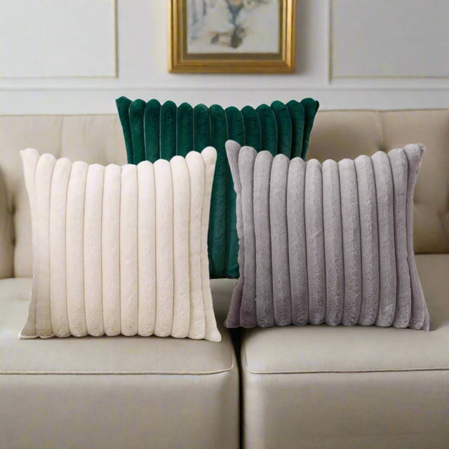 Plush Princess Faux Fur Pillow Cover Pillow Cover - Palatium Lux