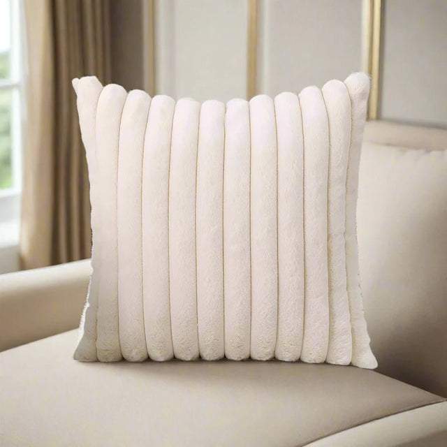 Plush Princess Faux Fur Pillow Cover Pillow Cover - Palatium Lux