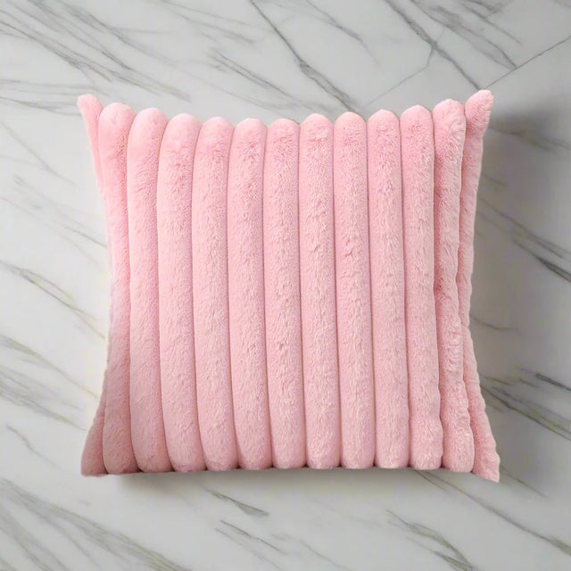 Plush Princess Faux Fur Pillow Cover Pillow Cover - Palatium Lux