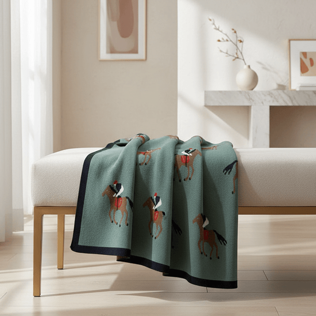 Rider’s Petite Accent Throw - Palatium Lux