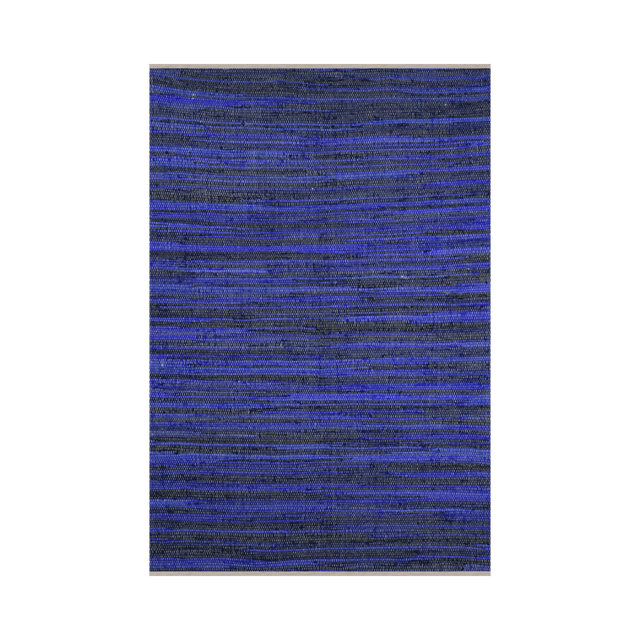 Royal Cobalt Handwoven Cotton Rug - 4 x 6 Rugs - Palatium Lux
