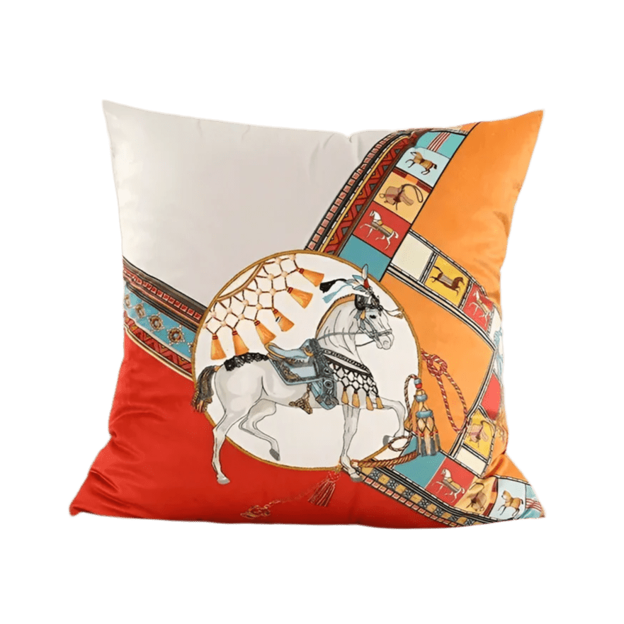 Royal Horse Pillow Cover pillow covers - Palatium Lux