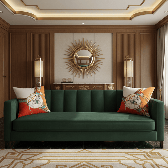 Royal Horse Pillow Cover pillow covers - Palatium Lux