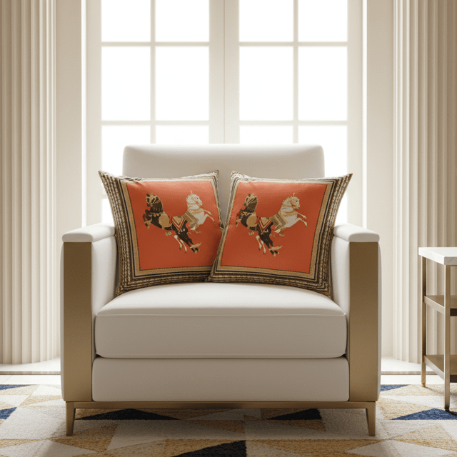 Ruby Empress Pillow Cover pillow covers - Palatium Lux