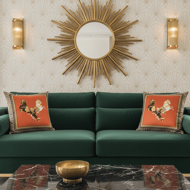 Ruby Empress Pillow Cover pillow covers - Palatium Lux