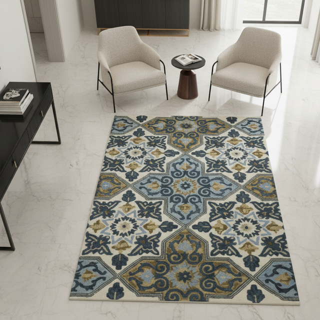 Bellamy Hand Tufted Wool Rug