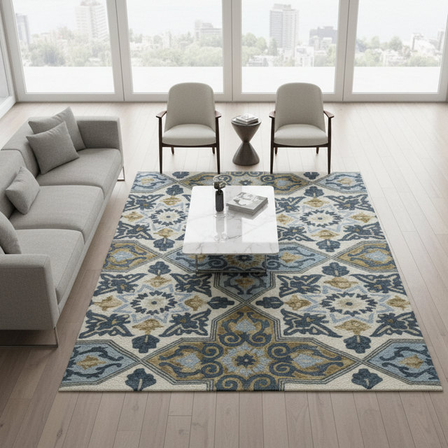 Bellamy Hand Tufted Wool Rug