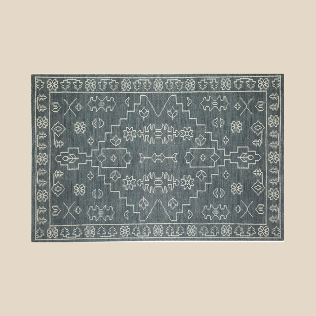 Cloudstone Hand Knotted Wool Rug - 4 x 6