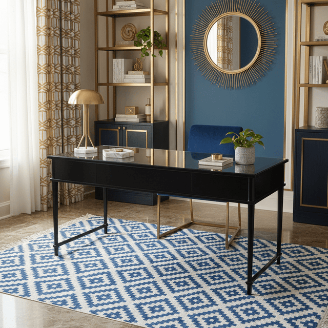 Salt Slate Handwoven Wool Rug - 4 x 5.6 Rugs - Palatium Lux