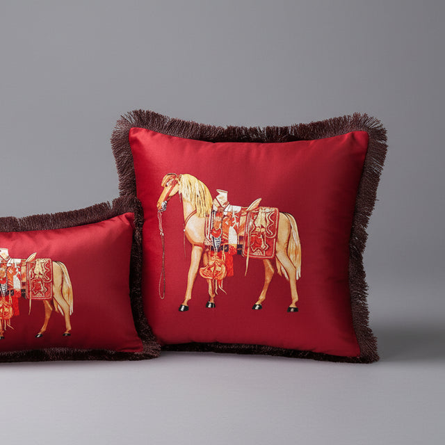 Cavalier Charm Pillow Cover pillow covers - Palatium Lux