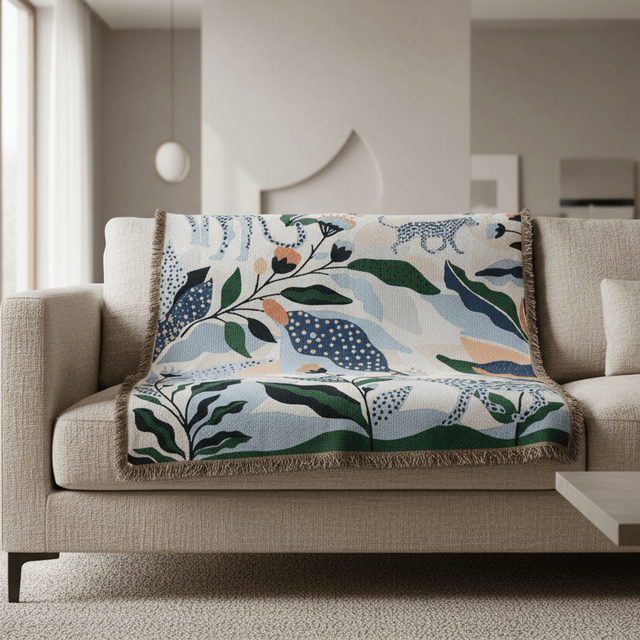 Savanna Reverie Throw Blanket - Palatium Lux