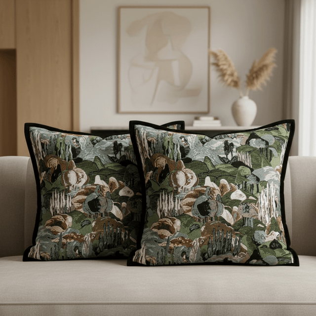 Serene Terrain Pillow Cover Pillow Cover - Palatium Lux