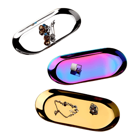 Shine Stainless Steel Jewelry Holder Tray tray - Palatium Lux