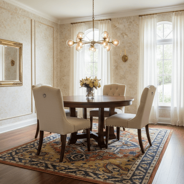 Shiraz Hand Tufted Wool Rug - 5 x 8 Rugs - Palatium Lux