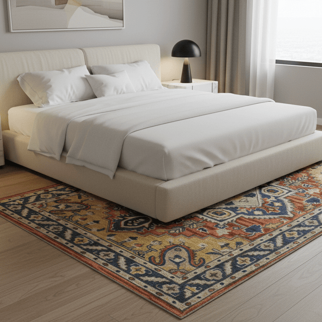 Shiraz Hand Tufted Wool Rug - 5 x 8 Rugs - Palatium Lux