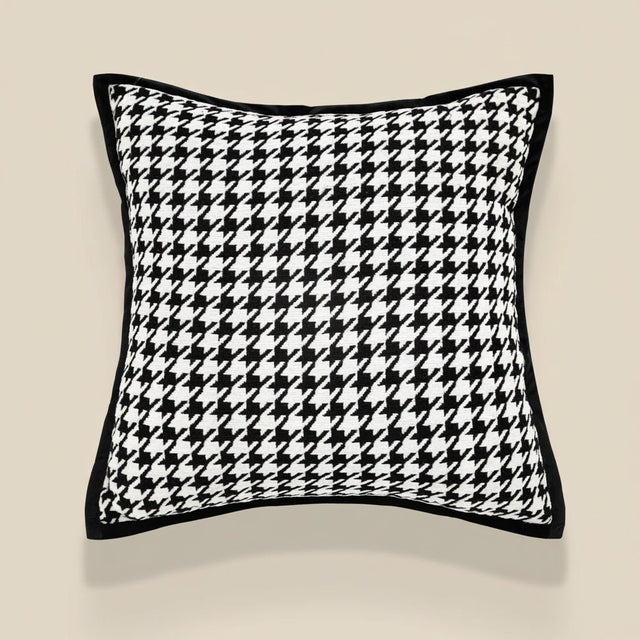 Signature Houndstooth Pillow Cover Pillow Cover - Palatium Lux