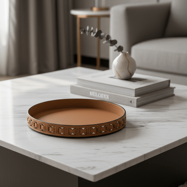 Sora Leather Display Tray tray - Palatium Lux