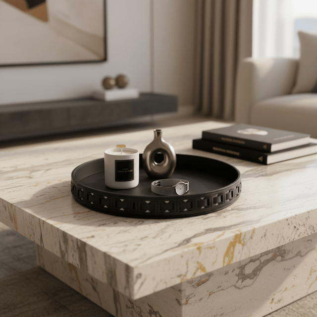 Sora Leather Display Tray tray - Palatium Lux