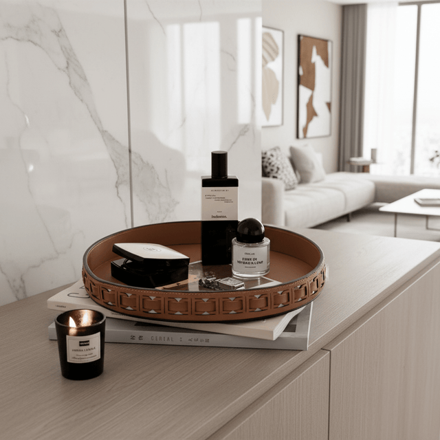 Sora Leather Display Tray tray - Palatium Lux