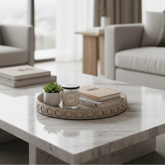 Sora Leather Display Tray tray - Palatium Lux