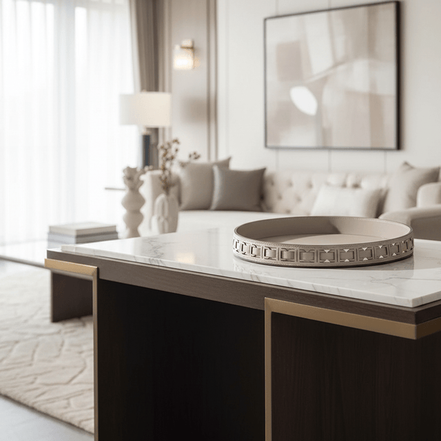 Sora Leather Display Tray tray - Palatium Lux