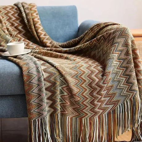 Chevron Cascade Blanket blanket - Palatium Lux