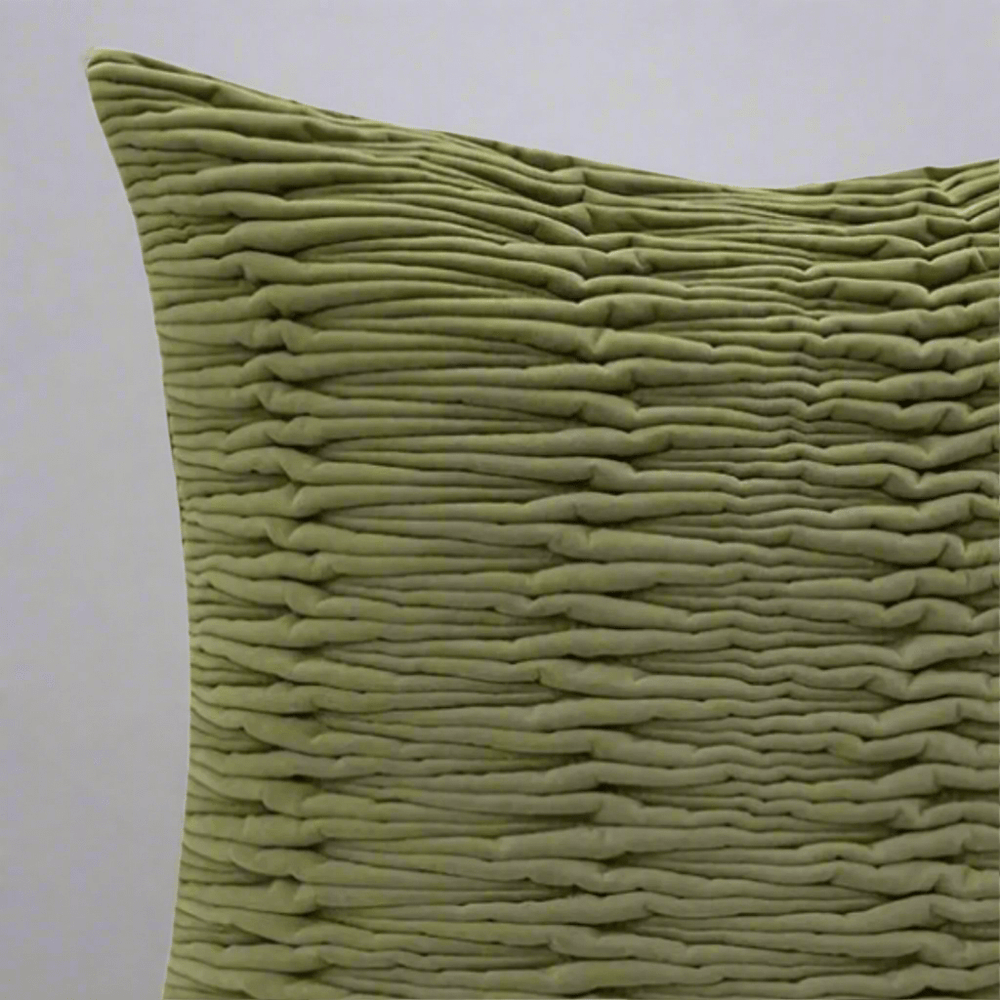 Teagan Green Pillow Cover Pillow Cover - Palatium Lux