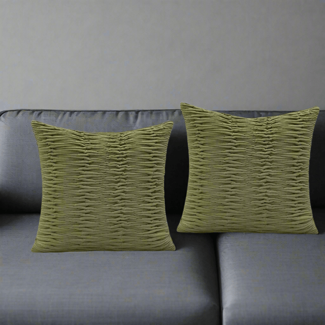 Teagan Green Pillow Cover Pillow Cover - Palatium Lux