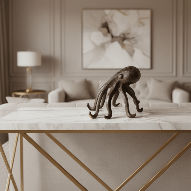 The Deep Sovereign Octopus Statue statue - Palatium Lux