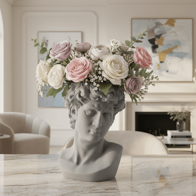 The Head Turner Ceramic Vase Vase - Palatium Lux