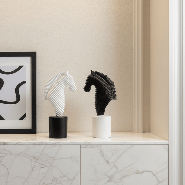 The Sculpted Steed Statue statue - Palatium Lux