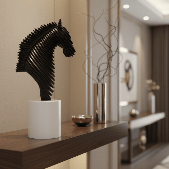 The Sculpted Steed Statue statue - Palatium Lux