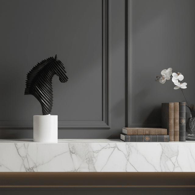 The Sculpted Steed Statue statue - Palatium Lux