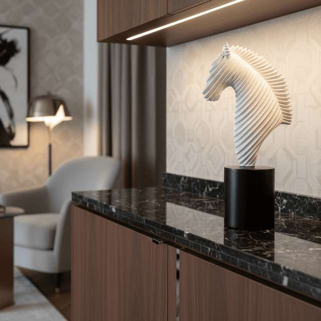 The Sculpted Steed Statue statue - Palatium Lux