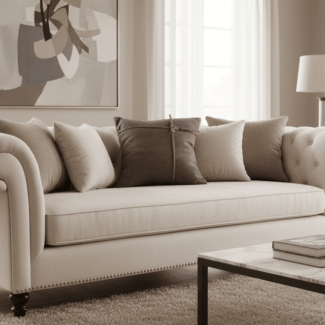 The Signature Leather Belt Pillow Cover pillow covers - Palatium Lux