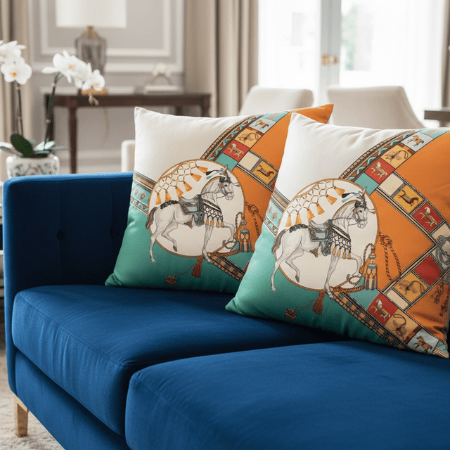 Turquoise Palace Pillow Cover pillow covers - Palatium Lux
